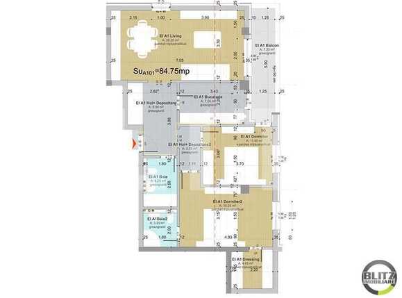 Apartament de vânzare 3 camere Bună Ziua - 17284AV | BLITZ Cluj-Napoca | Poza1