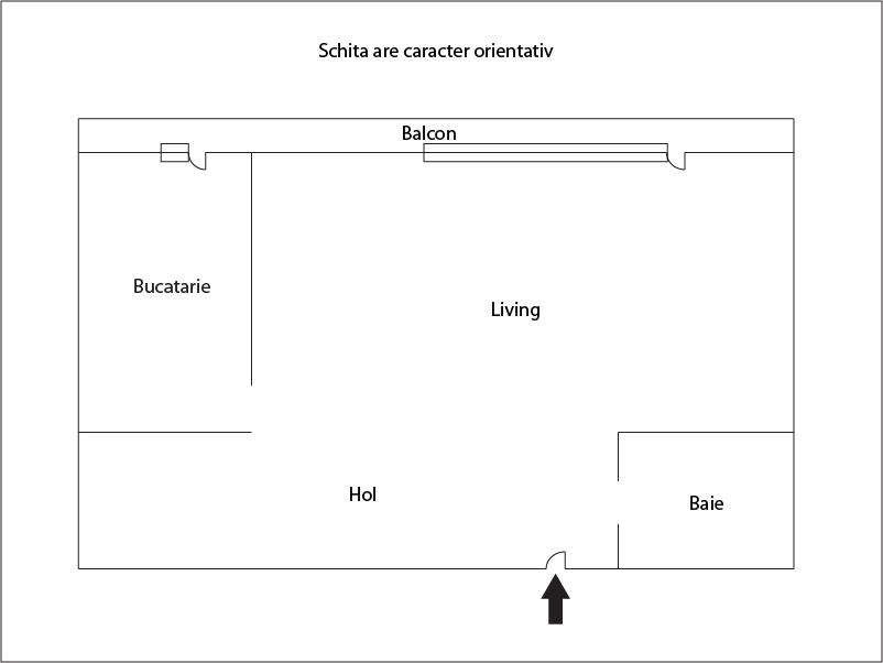 Garsonieră de vânzare Floreşti - 17287AV | BLITZ Cluj-Napoca | Poza1