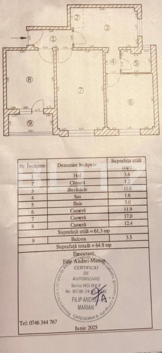 Apartament de vânzare 3 camere Vlahuta - 172877AV | BLITZ Brașov | Poza10