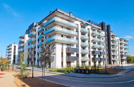 Apartament mobilat modern cu 2 camere, terasa, parcare subteran, complex Liberty