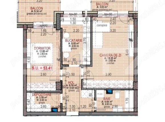 Apartament de vânzare 2 camere Floreşti - 173026AV | BLITZ Cluj-Napoca | Poza2