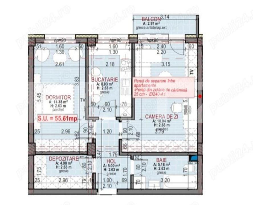 Apartament de vânzare 2 camere Floreşti - 173026AV | BLITZ Cluj-Napoca | Poza3