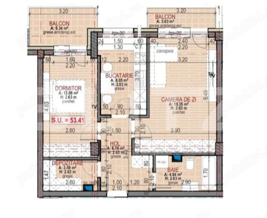 Apartament de vânzare 2 camere Floreşti - 173026AV | BLITZ Cluj-Napoca | Poza2