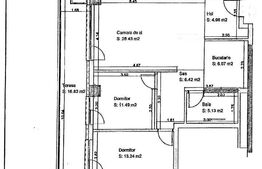 Apartament cu 3 camere, 75 mp, loc de parcare subteran, cartier Zorilor