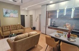 Apartament mobilat si utilat, terasa, parcare subterana, lift, zona Vivo