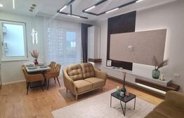 Apartament mobilat si utilat, terasa, parcare subterana, lift, zona Vivo