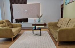 Apartament mobilat si utilat, terasa, parcare subterana, lift, zona Vivo