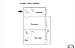 De vanzare 2 camere, 46 mp utili, zona Aleii Bizusa. Renovat!