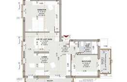 3 camere, decomandat, zona strazii Mircea Eliade