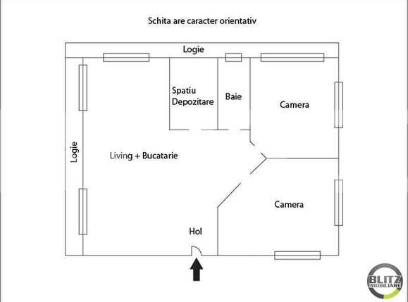 Apartament de vânzare 3 camere Europa - 17324AV | BLITZ Cluj-Napoca | Poza8
