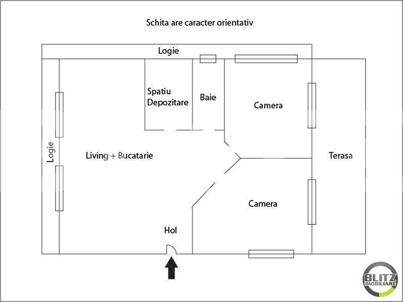 Apartament de vânzare 3 camere Europa - 17327AV | BLITZ Cluj-Napoca | Poza5