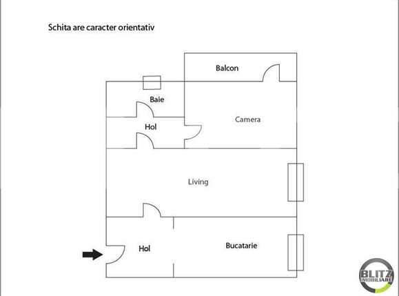 Apartament de vânzare 2 camere Gheorgheni - 1733AV | BLITZ Cluj-Napoca | Poza1