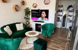 Apartament 3 camere, 52 mp + balcon, Baciu, mobilat modern, bloc nou