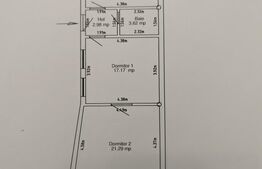 Casa de vanzare, cu curte comuna, 3 camere, 66 mp, zona semicentrala