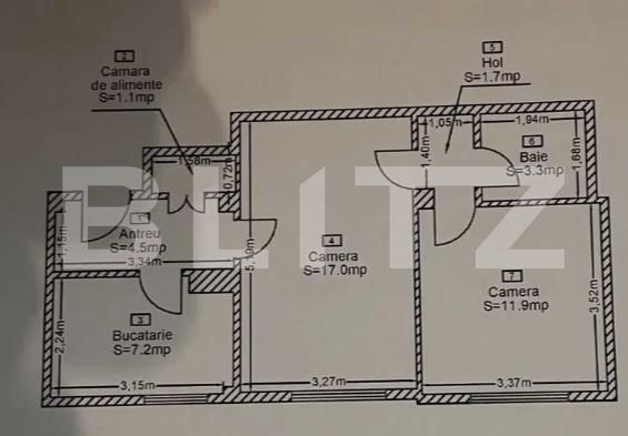 Apartament de închiriat 2 camere Semicentral - 173383AI | BLITZ Cluj-Napoca | Poza9