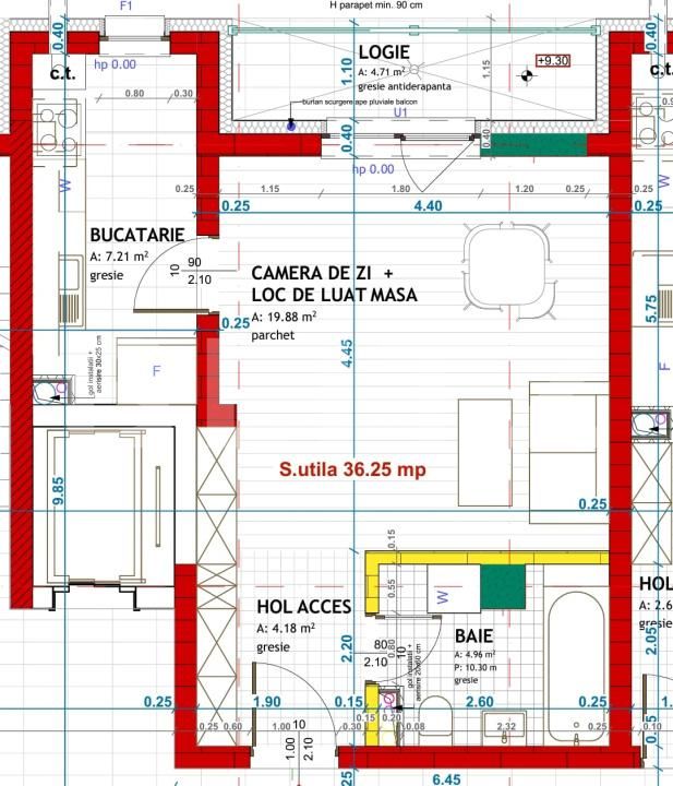Garsonieră de vânzare Floreşti - 173393AV | BLITZ Cluj-Napoca | Poza5