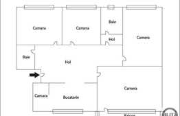 Apartament 4 camere, 78 mp, decomandat, parcare, boxa, zona Minerva