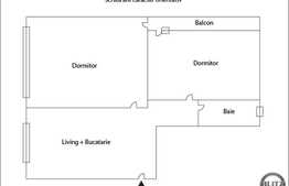 De vanzare 3 camere, 74 mp! Complet mobilat! Parcare! Zona strazii Florilor!