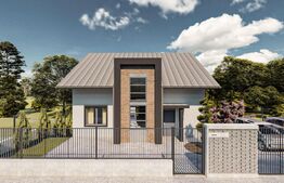 Casă Premium Individuală – Chinteni, 215 mp utili, teren 500 mp – semifinisată