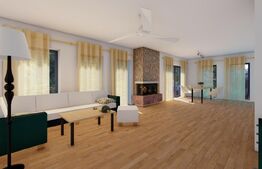 Casă Premium Individuală – Chinteni, 215 mp utili, teren 500 mp – semifinisată