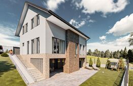 Casă Premium Individuală – Chinteni, 215 mp utili, teren 500 mp – semifinisată