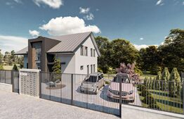 Casă Premium Individuală – Chinteni, 215 mp utili, teren 500 mp – semifinisată