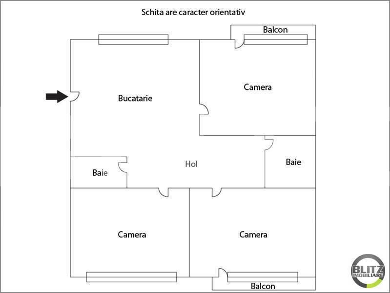 Apartament de vânzare 3 camere Manastur - 17370AV | BLITZ Cluj-Napoca | Poza11
