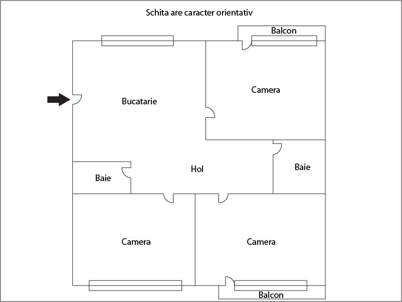 Apartament de vânzare 3 camere Manastur - 17370AV | BLITZ Cluj-Napoca | Poza1
