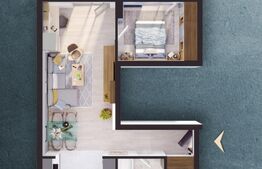 Apartament de vanzare, cu 2 camere, 51 mp, zona Elite 