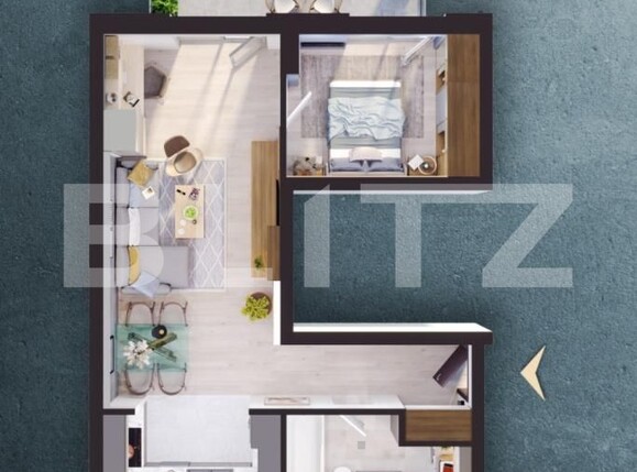 Apartament de vânzare 2 camere Iris - 173702AV | BLITZ Cluj-Napoca | Poza3