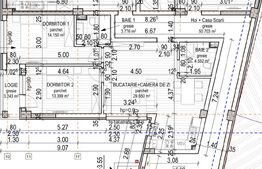 Apartament 3 camere, 65,53 mp, 2 bai, bloc nou, zona Platinia