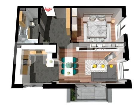 Apartament de vânzare 2 camere Floreşti - 173817AV | BLITZ Cluj-Napoca | Poza5