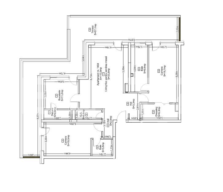 Apartament de vânzare 3 camere Zorilor - 173869AV | BLITZ Cluj-Napoca | Poza1