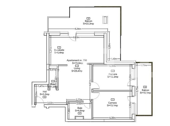 Apartament de vânzare 3 camere Zorilor - 173871AV | BLITZ Cluj-Napoca | Poza1
