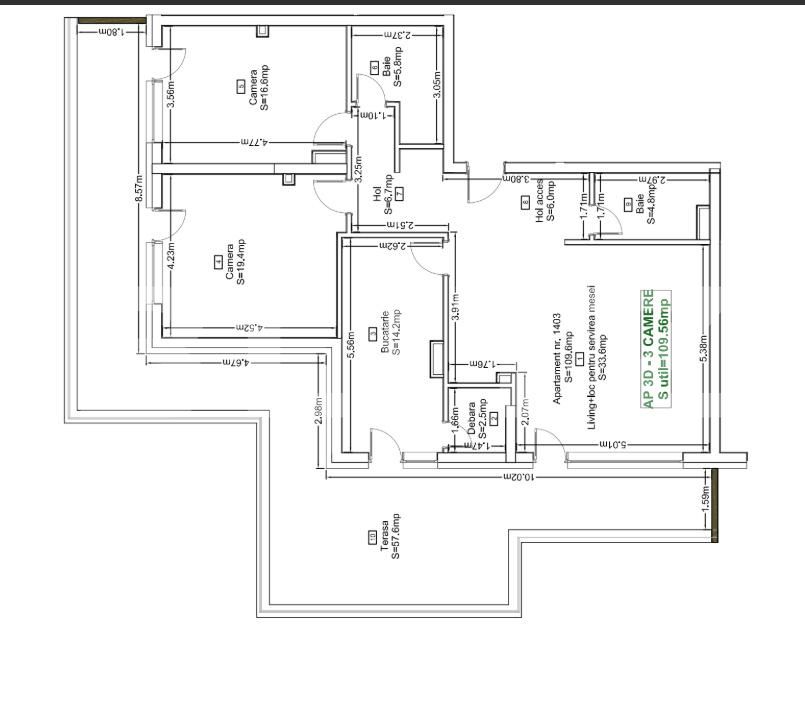 Apartament de vânzare 3 camere Zorilor - 173874AV | BLITZ Cluj-Napoca | Poza1