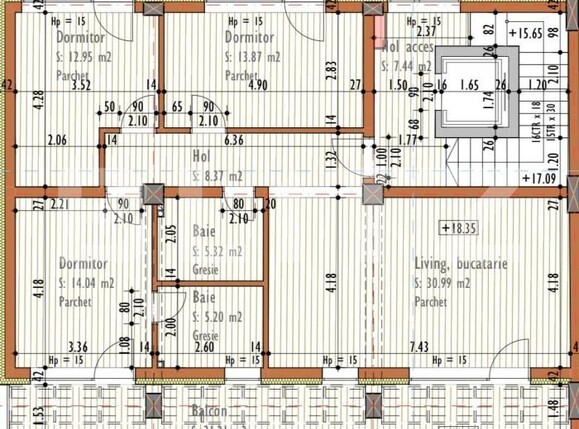 Apartament de vânzare 4 camere Marasti - 173995AV | BLITZ Cluj-Napoca | Poza2