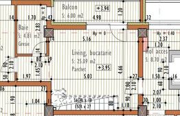 Apartament cu 4 camere pe 2 niveluri 85 mp, Bloc Nou, zona Marasti