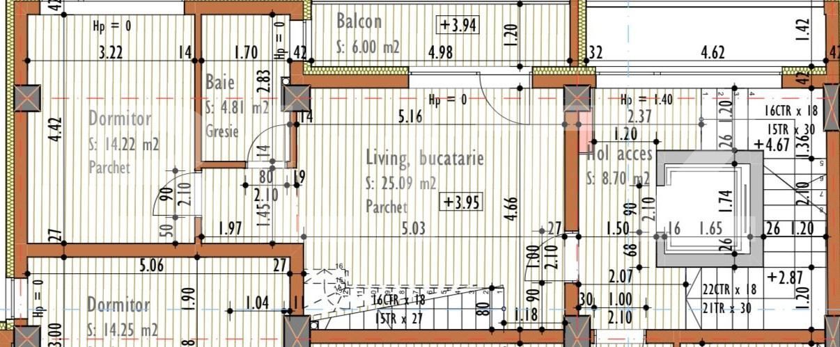 Apartament de vânzare 4 camere Marasti - 174000AV | BLITZ Cluj-Napoca | Poza3