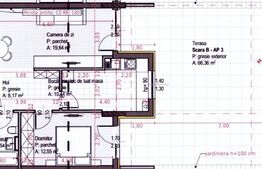 Apartament cu 2 camere 55,3mp + parcare, Soporului–aproape de Iulius Mall