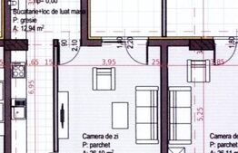 Apartament cu 1 camera, terasă generoasă,  Soporului – aproape de Iulius Mall
