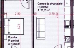 Apartament cu 2 camere, balcon 9 mp + parcare,  Soporului–aproape de Iulius Mall