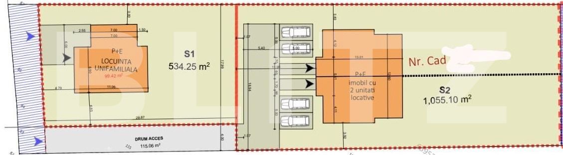 Teren de vânzare Chinteni - 174143TV | BLITZ Cluj-Napoca | Poza4