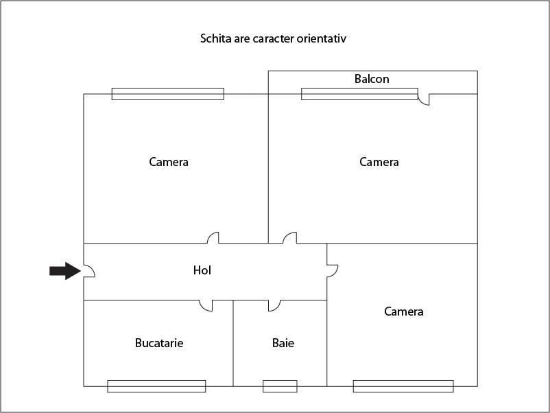 Apartament de vânzare 3 camere Manastur - 17421AV | BLITZ Cluj-Napoca | Poza1