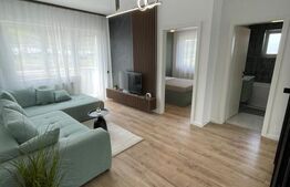 Apartament mobilat si utilat, bucatarie separata, parcare subterana, zona Terra