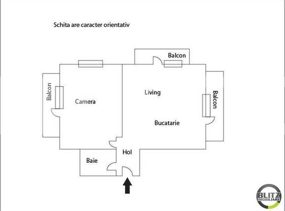 Apartament de vânzare 2 camere Floreşti - 1743AV | BLITZ Cluj-Napoca | Poza12