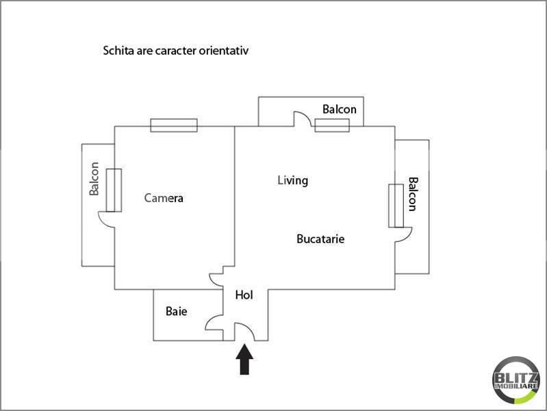 Apartament de vânzare 2 camere Floreşti - 1743AV | BLITZ Cluj-Napoca | Poza12