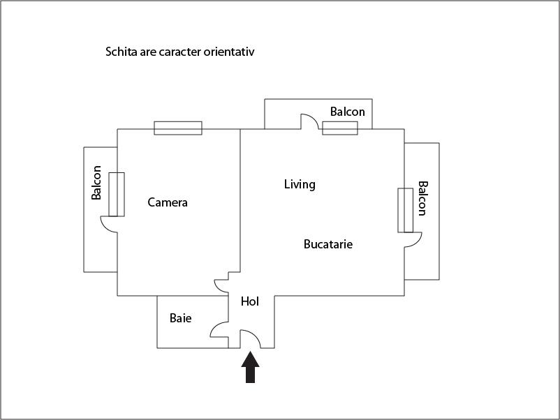 Apartament de vânzare 2 camere Floreşti - 1743AV | BLITZ Cluj-Napoca | Poza1