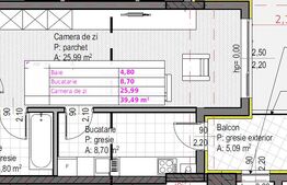 Apartament cu 1 camera + bucatarie inchisa, Soporului – aproape de Iulius Mall