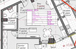 Apartament cu 2 camere + birou, Soporului – aproape de Iulius Mall