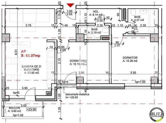 Apartament de vânzare 3 camere Gheorgheni - 17459AV | BLITZ Cluj-Napoca | Poza3